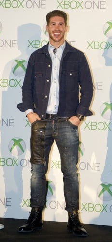 Microsoft Xbox One Video Game Console Launch Photocall at Plaza de Colon in Madrid on November 21, 2013
