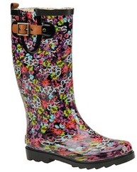 Chooka Native Floral Rain Boot