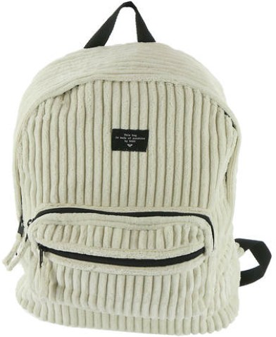 Roxy In My List Backpack -- Cream colored corduroy
